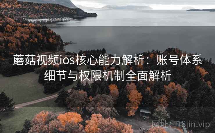 蘑菇视频ios核心能力解析：账号体系细节与权限机制全面解析