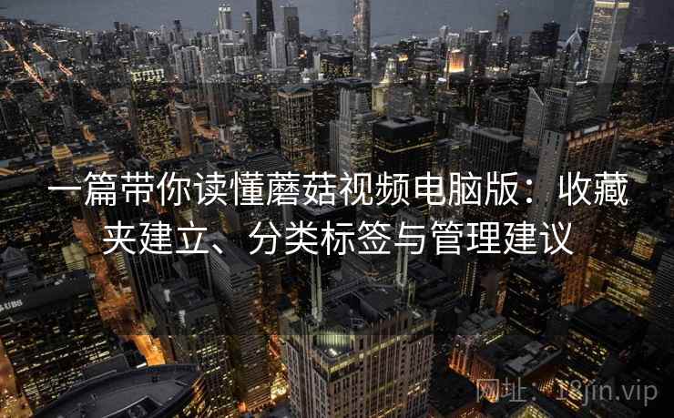 一篇带你读懂蘑菇视频电脑版：收藏夹建立、分类标签与管理建议
