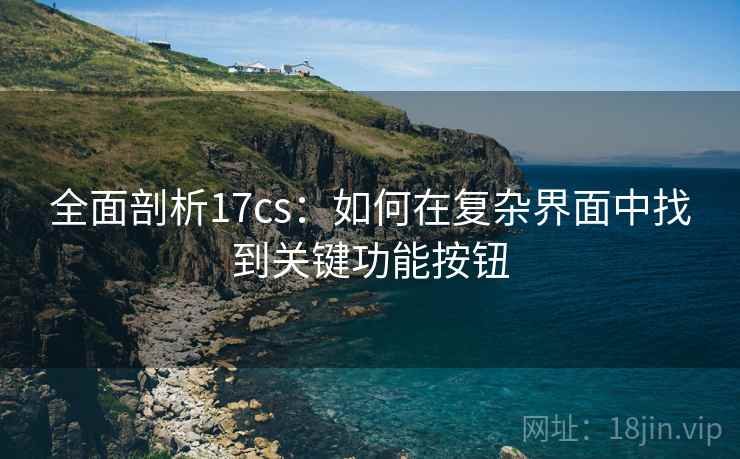 全面剖析17cs：如何在复杂界面中找到关键功能按钮